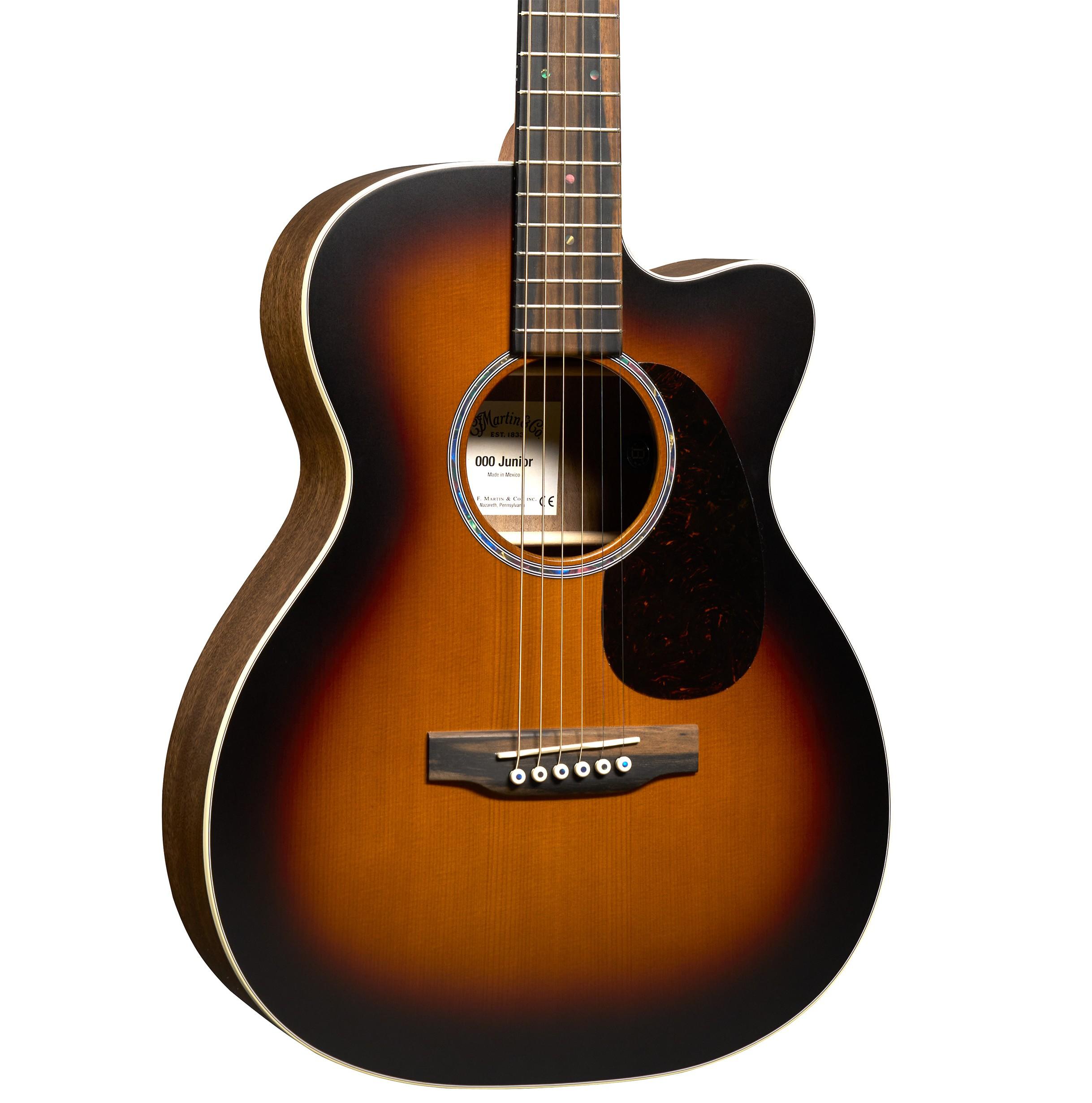 Martin Junior series 000C Jr E Walnut Burst Electro Acoustic